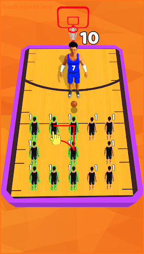 Basketball Star Merge Hoops screenshot