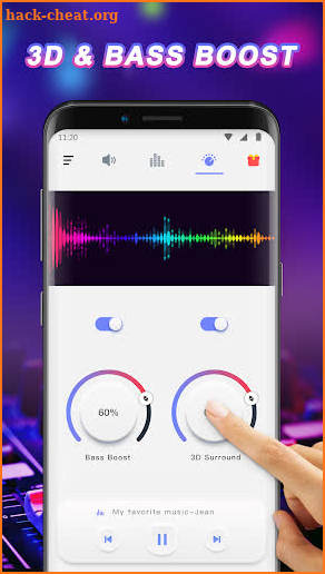 Bass Booster & Equalizer screenshot