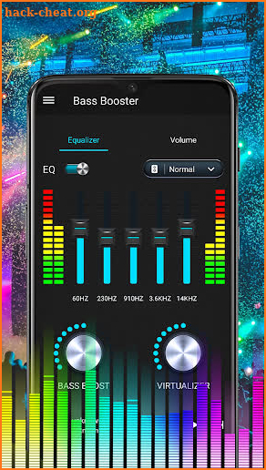 Bass Booster Pro - Equalizer Mp3 & Music Player screenshot