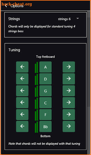 Bass Chords & Scales screenshot