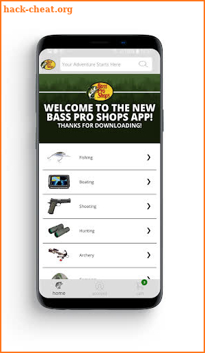 Bass Pro Shops screenshot