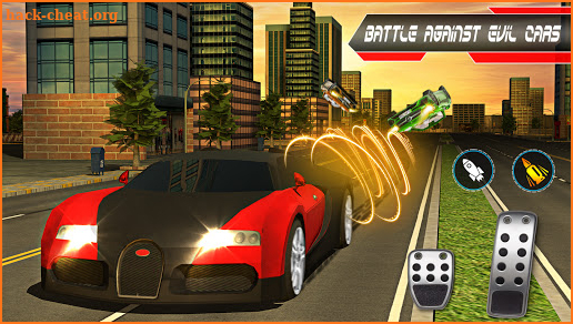 Bat Robot Car Game - Tornado Robot moto bike game screenshot