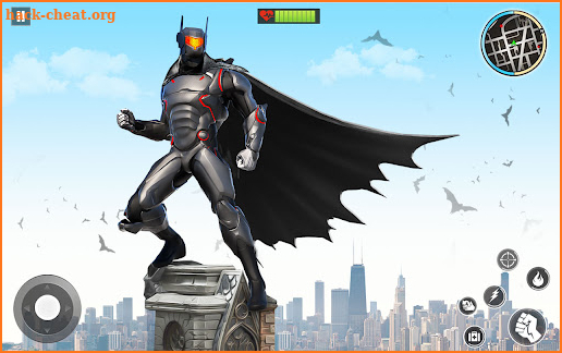 Bat Robot Hero Man Bat Games screenshot