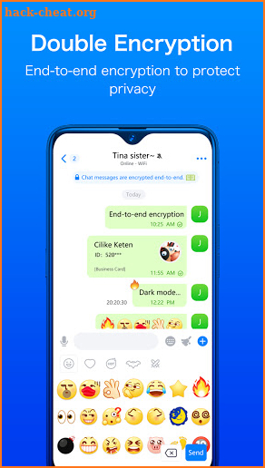 BatChat: #1 Encrypted Private Messenger screenshot