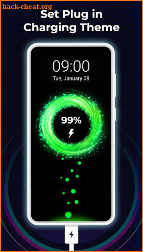 Battery Charging Animation App screenshot