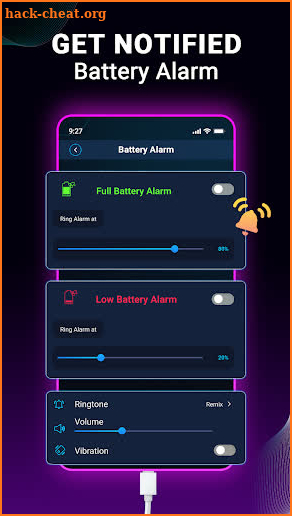 Battery Charging Animation App screenshot