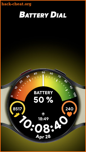 Battery Dial - Watch face screenshot