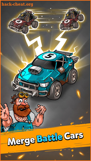 Battle Car Tycoon: Idle Merge Arena screenshot