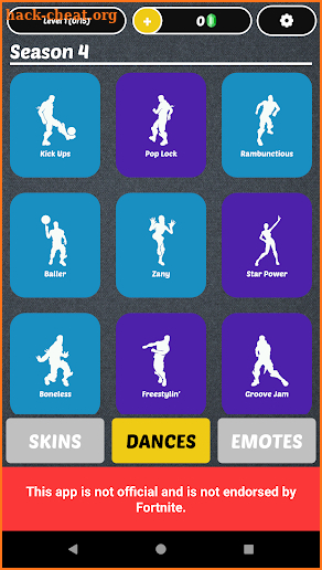 Battle Royale - Dances & Emotes screenshot