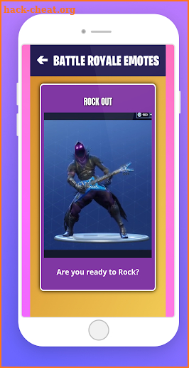 BATTLE ROYALE EMOTES DANCES screenshot