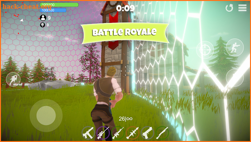 Battle Royale Fort Practice screenshot