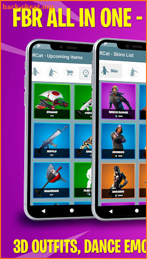 Battle Royale Skins, Emotes & Daily Shop – FBRCat screenshot