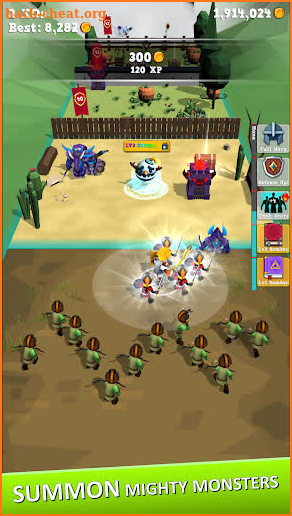 Battle Rush: Heroes Royale Idle RPG screenshot