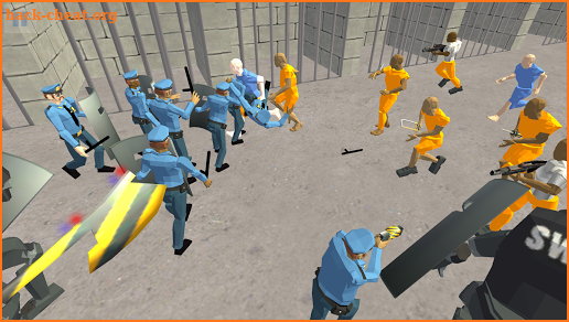 Battle Simulator: Prison & Police screenshot