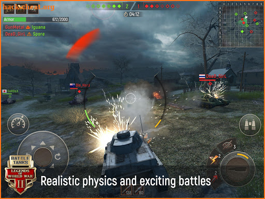 Battle Tanks: Legends of World War II screenshot