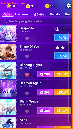 Battle Tiles Rhythm Piano Game screenshot