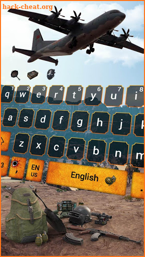 Battleground for Players Keyboard Theme on Mobile screenshot