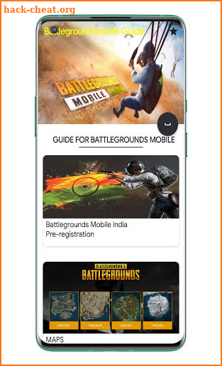 Battlegrounds Mobile India Guides screenshot