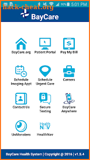 BayCare Health System screenshot