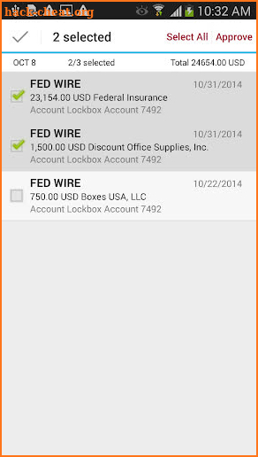 BB&T CashManager OnLine Mobile screenshot