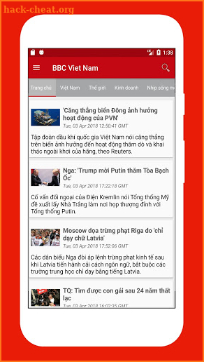 BBC  VietNam News - BBC Tieng Viet screenshot