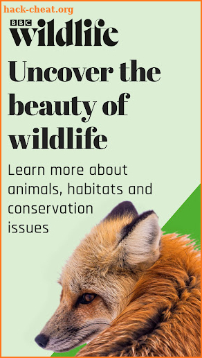 BBC Wildlife Magazine screenshot