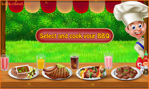 BBQ Grill Maker Recipes - Cooking Party Night 2018 screenshot