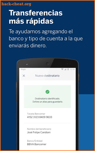 BBVA México. La nueva Banca Móvil de BBVA Bancomer screenshot