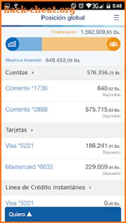 BBVA Provinet Móvil screenshot