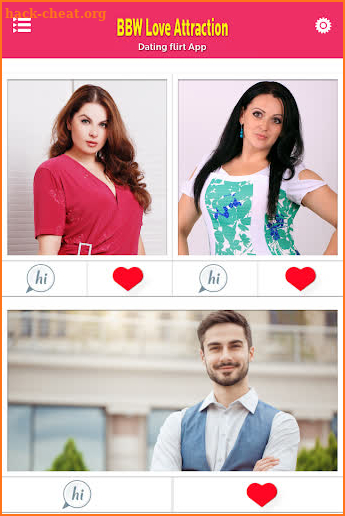 BBW Love Attraction - Dating Flirt App screenshot