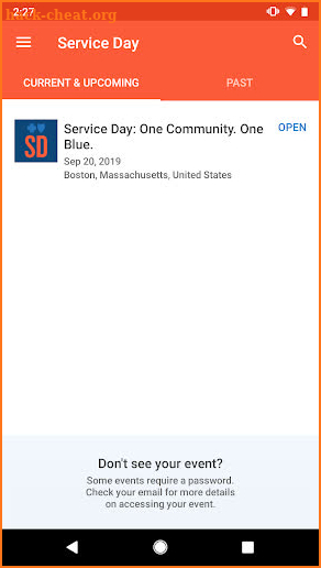 BCBSMA Service Day screenshot