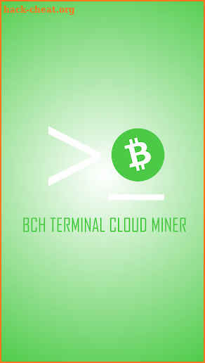 BCH TERMINAL CLOUD MINER screenshot