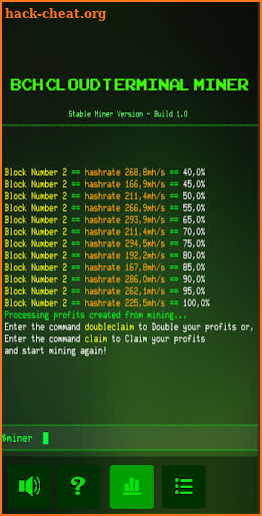 BCH TERMINAL CLOUD MINER screenshot