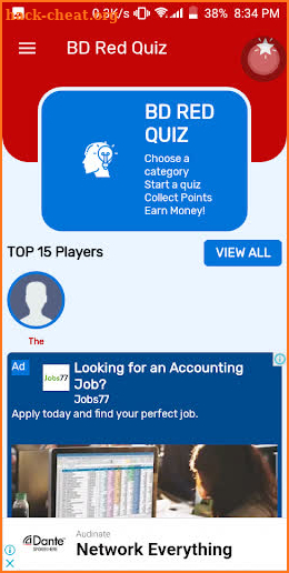 BD Red Quiz screenshot