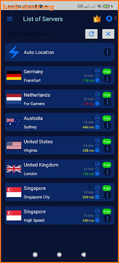 BDX VPN:Secure Fast Gaming VPN screenshot