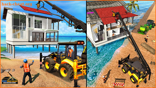 Beach House Builder Construction Games 2021 screenshot