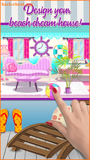 Beach House Design Games screenshot