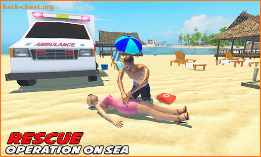 Beach Rescue Game: Emergency Rescue Simulator screenshot