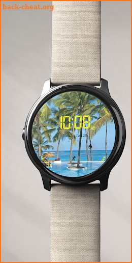 Beach Watch Face L66 screenshot