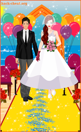 Beach Wedding Games - Princess Dress up screenshot