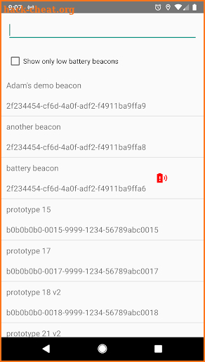 Beacon Gateway screenshot