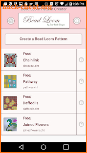 Bead Loom Pattern Creator screenshot