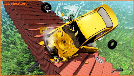 Beam Drive NG Death Stairs: Bump Speed Car Crashs screenshot