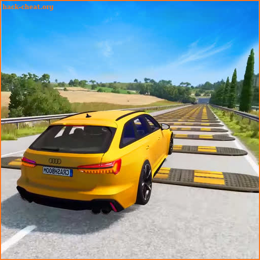 Beam Drive Road Crash 3D Games screenshot