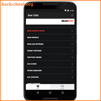Bear Calls -BLUETOOTH -No Ads screenshot