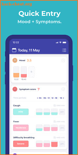 Bearable - Symptoms & Mood tracker (BETA) screenshot