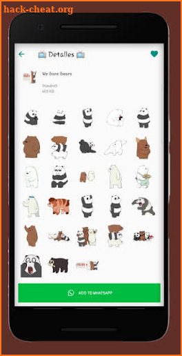 Bears Stickers for WhatsApp screenshot