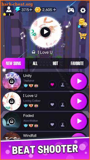 Beat Shooter - Music Rhythm Shooter: MUSIC BEAT screenshot