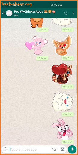 Beautiful Animals Stickers 🐾 Tender WAStickerApps screenshot