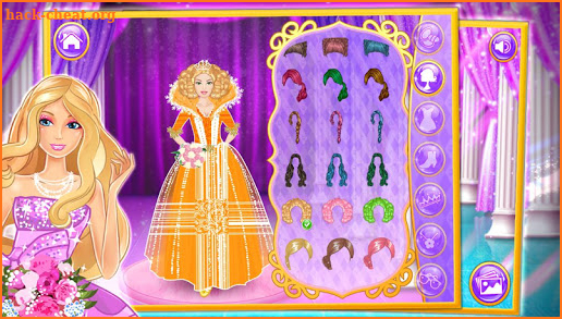 Beautiful bride dressup screenshot